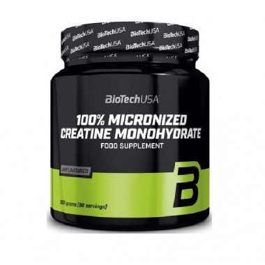 Креатин моногидрат BioTechUSA 100% Creatine Monohydrate (банка) 500 g /147 servings/