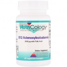 Витамин Б12 Nutricology B12 Adenosylcobalamin 60 Veg Lozenges ARG-56570