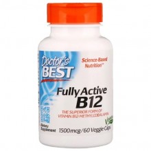 Витамин Б12 Doctor's Best Fully Active B12 1500 mcg 60 Veg Caps DRB-00286