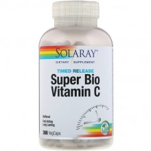 Витамин C Solaray Super Bio Vitamin C, Timed Release 360 Veg Caps SOR-04462 Витамин C Solaray Super Bio Vitamin C, Timed Release 360 Veg Caps SOR-04462