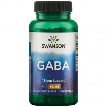 Аминокомплекс Swanson GABA 500 mg 100 Caps SWA-01872
