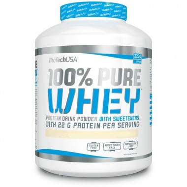 Протеин BioTechUSA 100% Pure Whey 2270 g /81 servings/ Black Biscuit