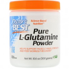 Глютамин Doctor's Best Pure L-Glutamine Powder, 10.6 oz 300 g /60 servings/ DRB-00491 Глютамин Doctor's Best Pure L-Glutamine Powder, 10.6 oz 300 g /60 servings/ DRB-00491