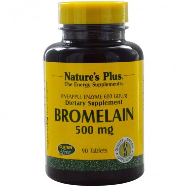 Бромелайн Nature's Plus Bromelain 500 mg 90 Tabs NTP4409 Бромелайн Nature's Plus Bromelain 500 mg 90 Tabs NTP4409