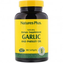Смесь экстрактов Nature's Plus Garlic and Parsley Oil 180 Softgels NTP3960 Смесь экстрактов Nature's Plus Garlic and Parsley Oil 180 Softgels NTP3960