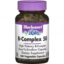 В комплекс Bluebonnet Nutrition B-Complex 50 100 Veg Caps BLB0412 В комплекс Bluebonnet Nutrition B-Complex 50 100 Veg Caps BLB0412