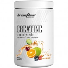 Креатин моногидрат IronFlex Creatine Monohydrate 500 g /200 servings/ Fruit Punch