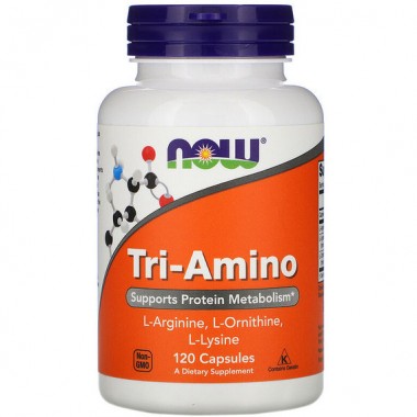 Аминокомплекс NOW Foods Tri-Amino 120 Caps NOW-00152