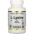 Лизин California Gold Nutrition L-Lysine 500 mg 60 Veg Caps CGN01132