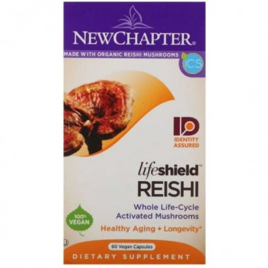 Грибной комплекс New Chapter Reishi 60 Veg Caps NC0235