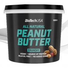 Заменитель питания BioTechUSA Peanut Butter 1000 g /40 servings/ Crunchy