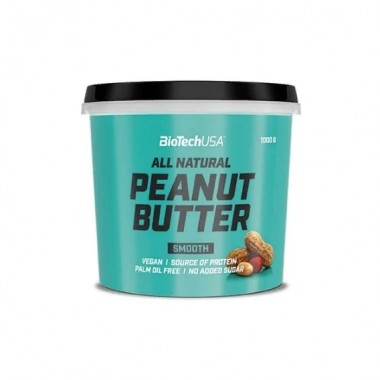 Заменитель питания BioTechUSA Peanut Butter 1000 g /40 servings/ Smooth