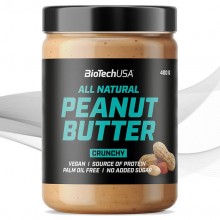 Заменитель питания BioTechUSA Peanut Butter 400 g /16 servings/ Crunchy