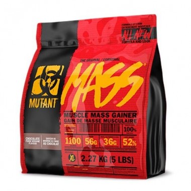 Гейнер Mutant Mass 2270 g /8 servings/ Chocolate Fudge Brownie