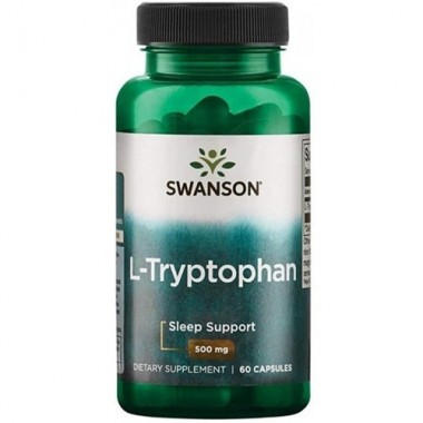 Триптофан Swanson L-Tryptophan 500 mg 60 Caps