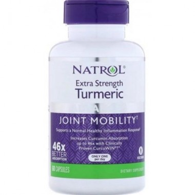 Куркума Natrol Extra Strength Turmeric Advanced 285 mg 60 Caps