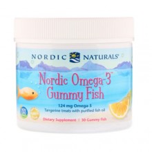 Омега 3 Nordic Naturals Nordic Omega-3 30 Gummy fish Tangerine