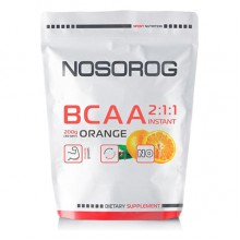Аминокислота BCAA для спорта Nosorog Nutrition BCAA 2:1:1 200 g /36 servings/ Orange Аминокислота BCAA для спорта Nosorog Nutrition BCAA 2:1:1 200 g /36 servings/ Orange