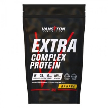 Протеин Vansiton Extra Complex Protein 450 g /15 servings/ Banana Протеин Vansiton Extra Complex Protein 450 g /15 servings/ Banana