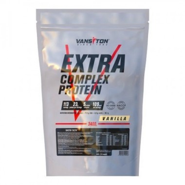 Протеин Vansiton Extra Complex Protein 3400 g /113 servings/ Vanilla