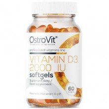 Витамин D для спорта OstroVit Vitamin D3 2000 IU 60 Caps Витамин D для спорта OstroVit Vitamin D3 2000 IU 60 Caps