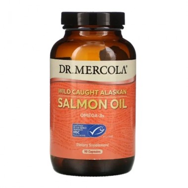Жир лосося Dr. Mercola Wild Caught Alaskan Salmon Oil 90 Caps Жир лосося Dr. Mercola Wild Caught Alaskan Salmon Oil 90 Caps