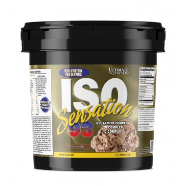 Протеин Ultimate Nutrition Iso Sensation 93 2270 g /71 servings/ Chocolate Fudge