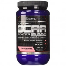 Аминокислота BCAA для спорта Ultimate Nutrition Flavored BCAA 12,000 Powder 228 g /30 servings/ Pink Lemonade