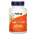 Улучшение работы кишечника NOW Foods Castor Oil 650 mg 120 Softgels