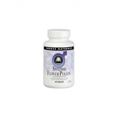 Комплекс для здоровья предстательной железы Source Naturals Swedish Flower Pollen 90 Tabs
