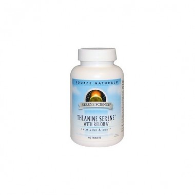 Аминокомплекс Source Naturals Serene Science, Theanine Serene with Relora 60 Tabs