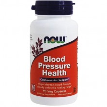 Комплекс для профилактики давления и кровообращения NOW Foods Blood Pressure 90 Veg Caps