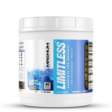 Комплекс до тренировки Magnum Nutraceuticals Limitless 504 g /40 servings/ Electric Blue Razz