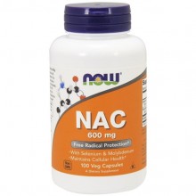 Ацетилцистеин NOW Foods N-Acetylcysteine 600 mg 100 Veg Caps