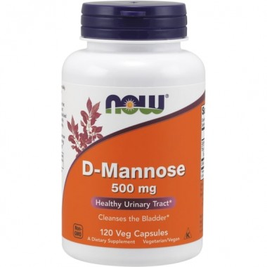 Урологический препарат NOW Foods D-Mannose 500 mg 120 Veg Caps Урологический препарат NOW Foods D-Mannose 500 mg 120 Veg Caps