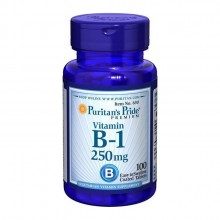Тиамин Puritan's Pride Vitamin B-1 250 mg 100 Tabs