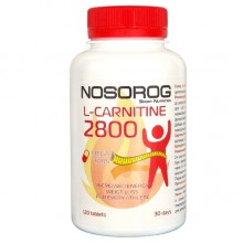 Жиросжигатель для спорта Nosorog Nutrition L-Carnitine 120 Tabs