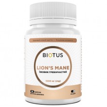 Комплекс для профилактики работы головного мозга Biotus Lion's Mane 500 mg per capsule 30 Caps