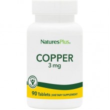 Микроэлемент Медь Nature's Plus Copper 3 mg 90 Tabs