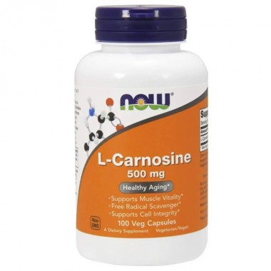 Карнозин NOW Foods Carnosine 500 mg 100 Veg Caps