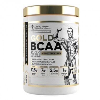 Аминокислота BCAA для спорта Kevin Levrone Gold BCAA And Electrolytes 375 g /30 servings/ Fruit Massage