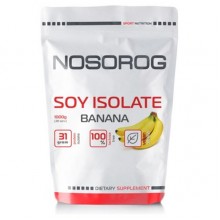 Протеин Nosorog Nutrition Soy isolate 1000 g /28 servings/ Banana