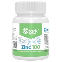Микроэлемент Цинк для спорта Stark Pharm Stark Zinc 100 mg 100 Tabs