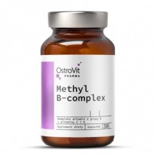 Витамин Б12 OstroVit Pharma Methyl B-Complex 30 Caps Витамин Б12 OstroVit Pharma Methyl B-Complex 30 Caps