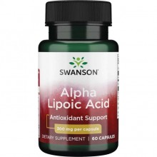 Альфа-липоевая кислота Swanson Alpha Lipoic Acid 300 mg 60 Caps