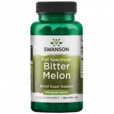 Смесь экстрактов Swanson Bitter Melon 500 mg 60 Caps