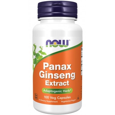 Комплекс для профилактики нервной системы NOW Foods Panax Ginseng 500 mg 100 Veg Caps