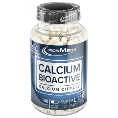 Микроэлемент Кальций для спорта IronMaxx Calcium 130 Caps Микроэлемент Кальций для спорта IronMaxx Calcium 130 Caps