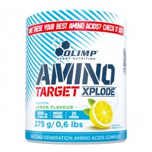 Аминокомплекс для спорта Olimp Nutrition Amino Target Xplode 275 g /25 servings/ Lemon Аминокомплекс для спорта Olimp Nutrition Amino Target Xplode 275 g /25 servings/ Lemon