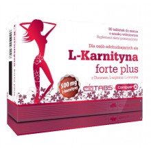 Жиросжигатель для спорта Olimp Nutrition L-Carnitine forte plus 80 Tabs Жиросжигатель для спорта Olimp Nutrition L-Carnitine forte plus 80 Tabs